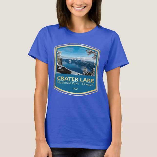 Camiseta Crater Lake NP (PF1) (Anverso)