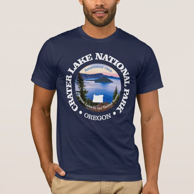 Camiseta Crater Lake NP (rd)2 (Anverso)