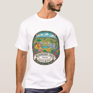 CAMISETA CRÁTER NGORONGORO TANZANIA