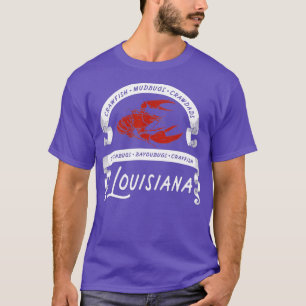 Camiseta Crawaddy Crayfish Luisiana