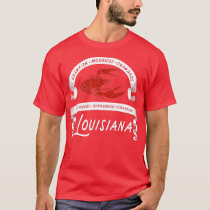 Camiseta Crawaddy Crayfish Luisiana
