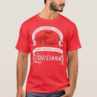 Camiseta Crawaddy Crayfish Luisiana