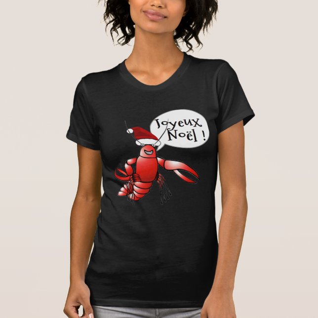 Camiseta Crawdad de Santa (buches de Santa) (Anverso)