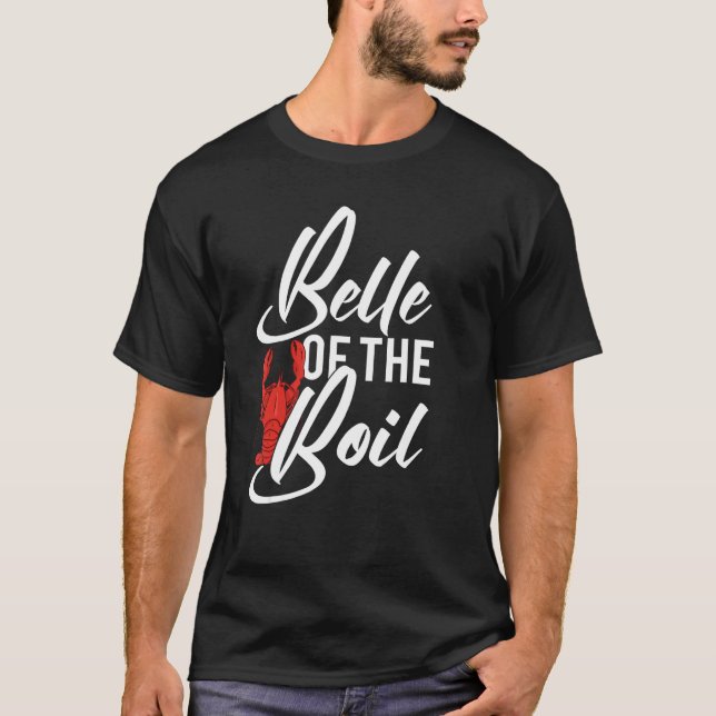 Camiseta Crawfish Belle of the Boil Seafood Fiesta Craw (Anverso)