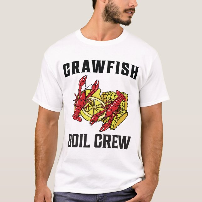 Camiseta Crawfish Boil Crew (Anverso)