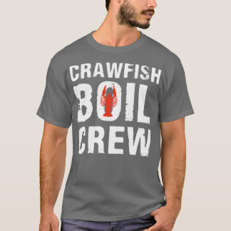 Camiseta Crawfish Boil Crew Cajun Crawfish Fiesta Regalo TS