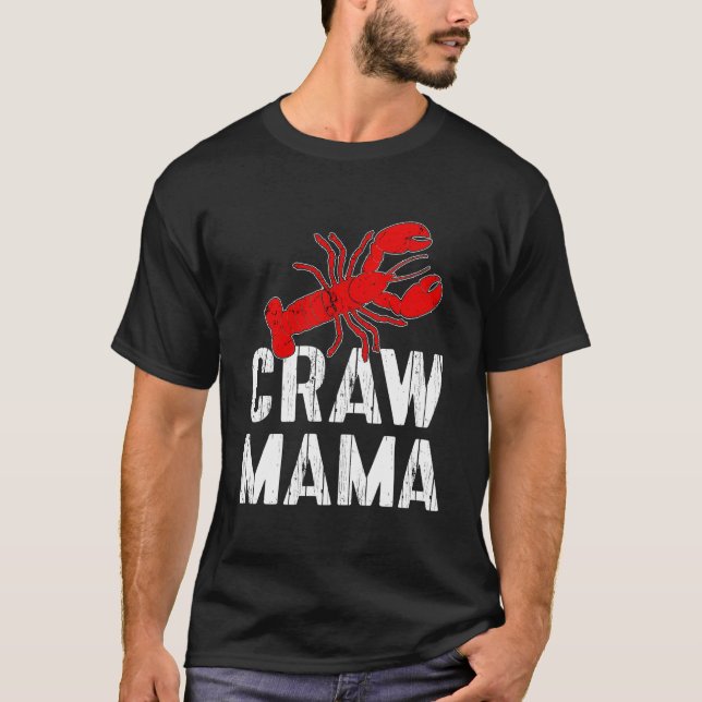 Camiseta Crawfish Boil Love Crayfish Craw Mama Crawfish (Anverso)