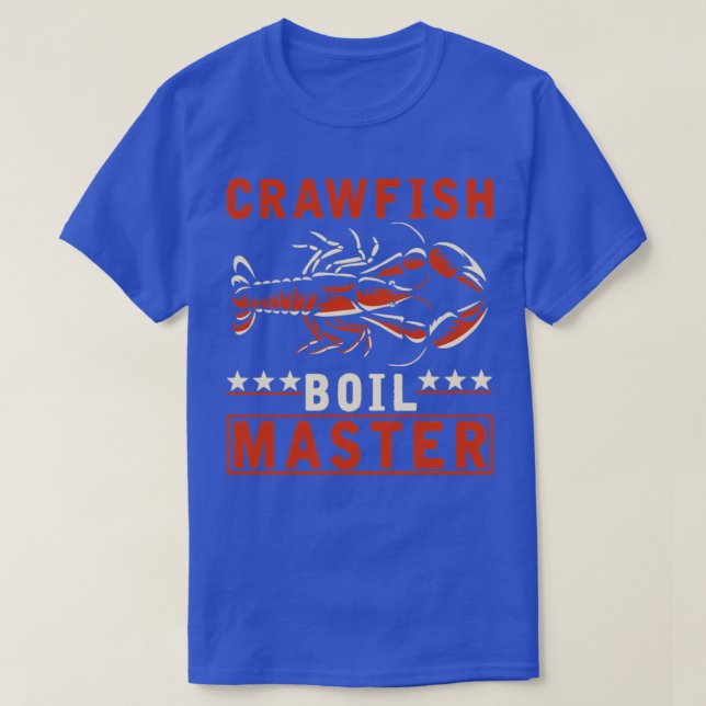 Camiseta Crawfish Boil Master Funny Crayfish Cook  (Diseño del anverso)