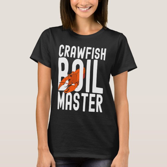 Camiseta Crawfish Boil Master Mens Crawfish Crew  1 (Anverso)