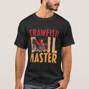 Camiseta Crawfish Boil Masters Cajun Festivales de Marisco
