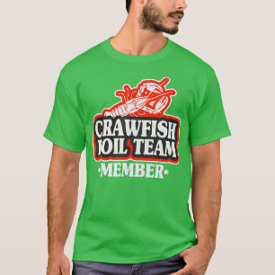 Camiseta Crawfish Boil miembro del equipo Vintage Crayfish 