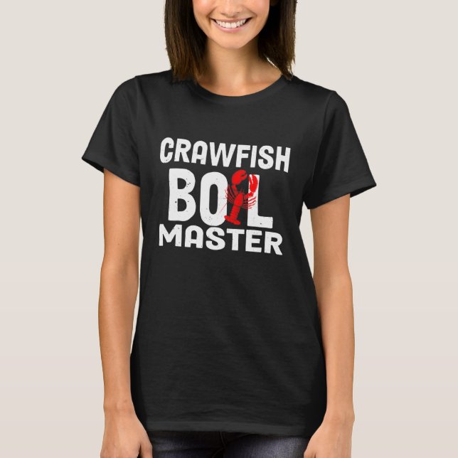 Camiseta Crawfish Bot Master Cajun Men (Anverso)