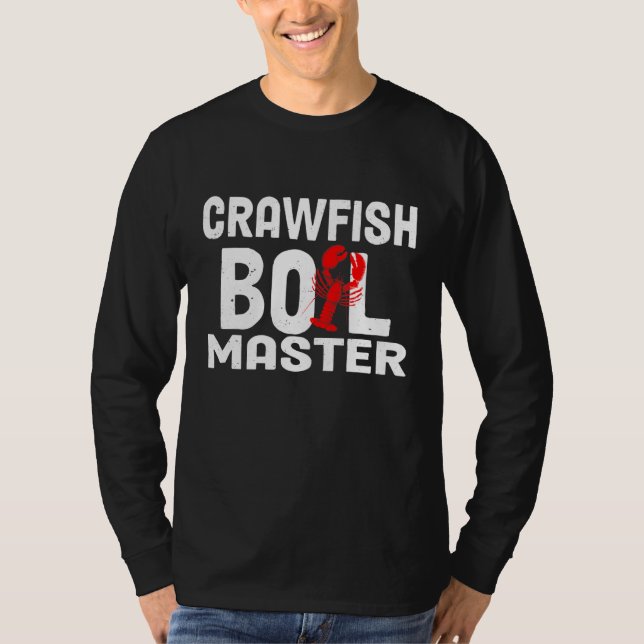 Camiseta Crawfish Bot Master Cajun Men (Anverso)