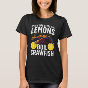 Camiseta Crawfish Crawfish Boil Funny Para Hombres Mujeres