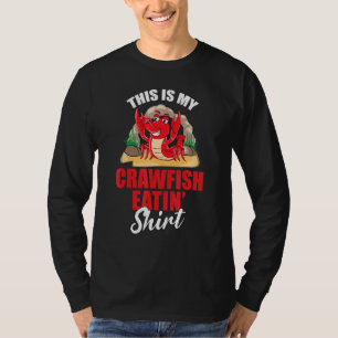 Camiseta Crawfish Fatin Lobster Prawn Foodie Festival de Ma
