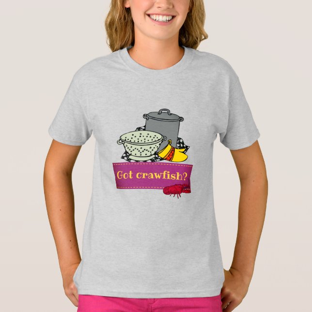 Camiseta Crawfish Hervir (Anverso)