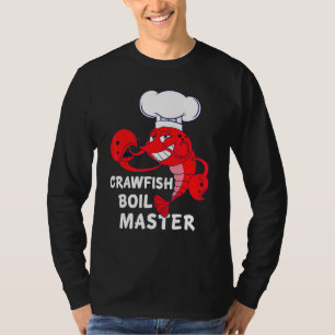 Camiseta Crawfish Hervir Master Cajun Seafood Festival Vint