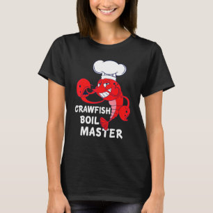 Camiseta Crawfish Hervir Master Cajun Seafood Festival Vint