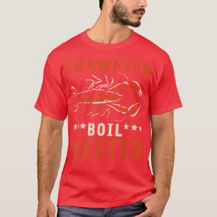 Camiseta Crawfish Hervir Master Funny Crayfish Cook