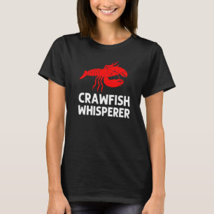 Camiseta Crawfish Hombres Mujeres Crayfish Crawfish Comer