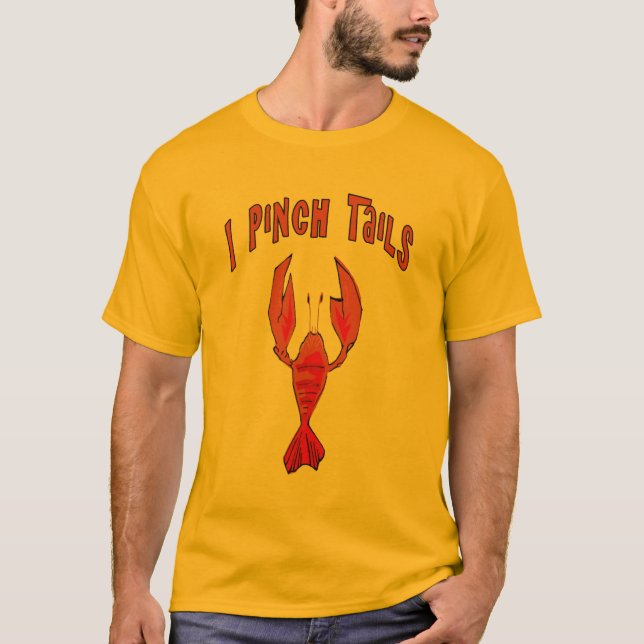 Camiseta Crawfish I Pinch Tails (Anverso)