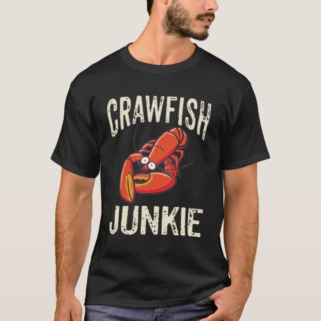 Camiseta Crawfish Junkie T-Shirt (Anverso)