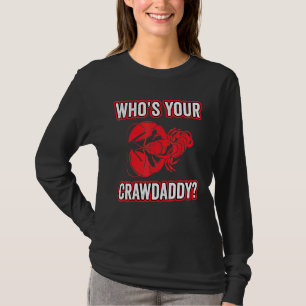 Camiseta Crawfish Mardi Grass Quién es tu papi