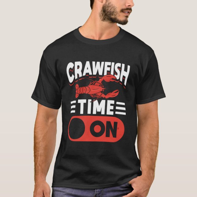 Camiseta Crawfish Time On (Anverso)