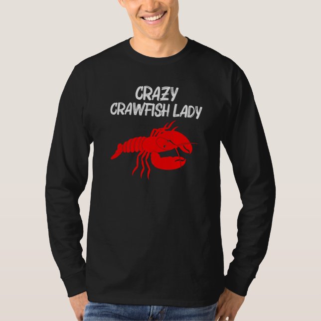 Camiseta Crawfish Women Mom Crayfish  Crawfish Eating (Anverso)