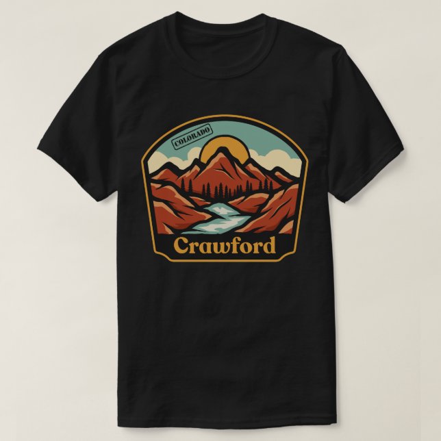 Camiseta Crawford, Colorado (Diseño del anverso)