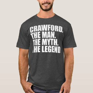 Camiseta Crawford Crawford Nombre de la familia Crawford ap