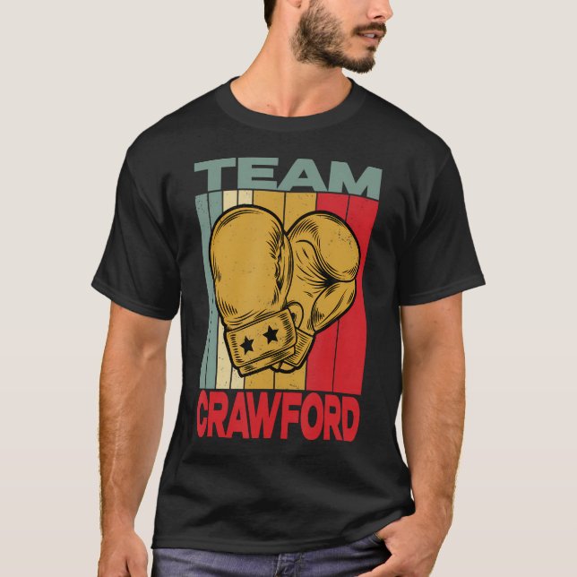 Camiseta Crawford Era Last Name Retro Family Name Crawford  (Anverso)