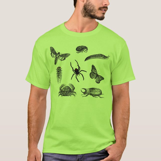 Camiseta Crawlies escalofriante (Anverso)