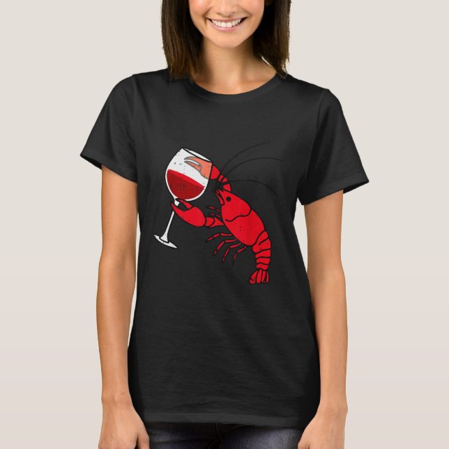 Camiseta Crayfish Boil Party Funny Crawfish Lobster Seafood (Anverso)