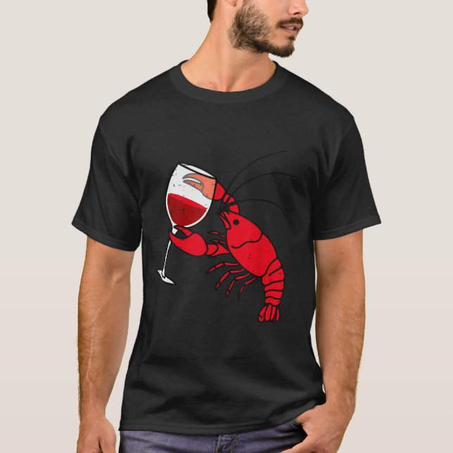 Camiseta Crayfish Boil Party Funny Crawfish Lobster Seafood (Anverso)