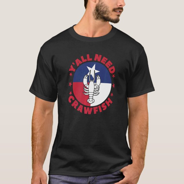 Camiseta Crayfish Y'all Need Crawfish Boil Crawdad (Anverso)