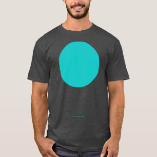 Camiseta Crayola circular verde azul máximo