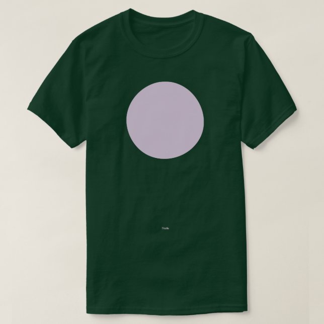 Camiseta Crayola Thistle Circular (Diseño del anverso)