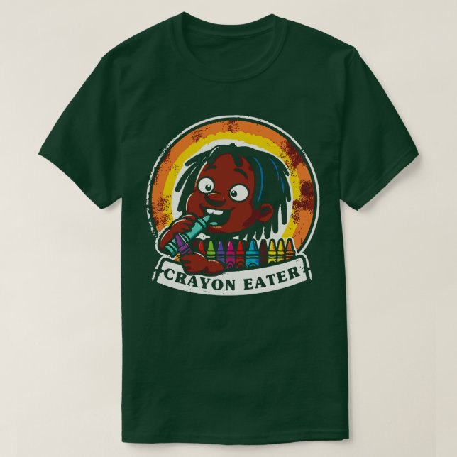 Camiseta Crayon Eater (Diseño del anverso)