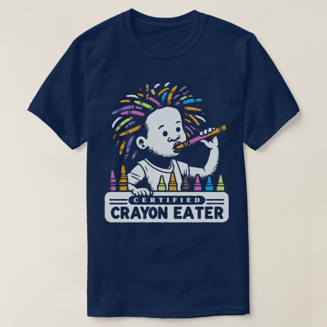 Camiseta Crayon Eater 1 certificado (Diseño del anverso)