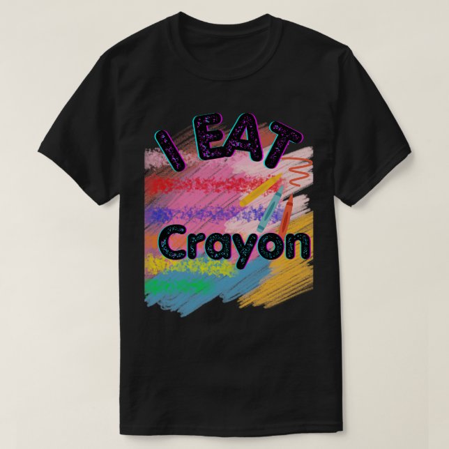 Camiseta Crayon Eater 4 (Diseño del anverso)