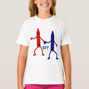 Camiseta Crayon Friends BFF
