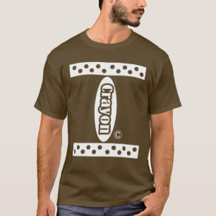 Camiseta Crayon marrón caja de disfraces de Halloween Parej
