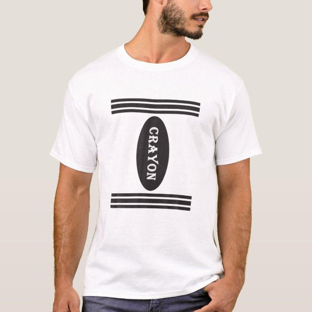 Camiseta Crayon Matching Halloween Crayon Costume Group Cou (Anverso)