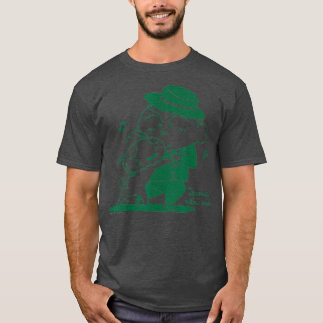 Camiseta Crayon Shin-chan Bailemos con Masao (Anverso)