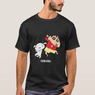 Camiseta ¡Crayon Shin-Chan Dances! Shin-Chan Y Shiro
