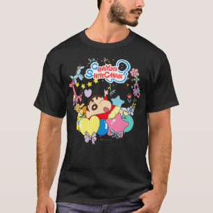 Camiseta Crayon Shin-chan Fiesta tiempo para Shin-chan y