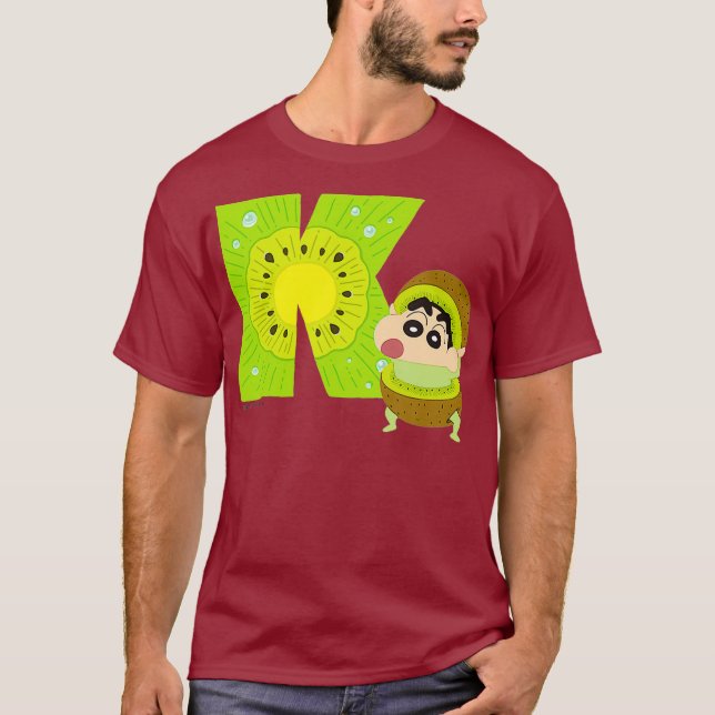 Camiseta Crayon Shin-chan FUN ESTUDIO A a Z (Anverso)