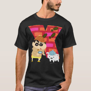 Camiseta Crayon Shin-chan FUN ESTUDIO A a Z