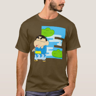 Camiseta Crayon Shin-chan FUN ESTUDIO A a Z E Premium